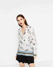 Printed Shirt at Zara