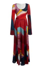 Printed Silk Maxi Dress By Chlo at Moda Operandi