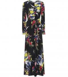 Printed Silk Maxi Dress by Diane von Furstenberg at Mytheresa