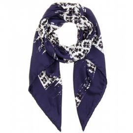 Printed Silk Scarf by Balenciaga at Mytheresa