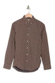 Printed Stretch Original Fit Button Down Shirt at Nordstrom Rack