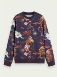 Printed Sweatshirt at Scotch & Soda