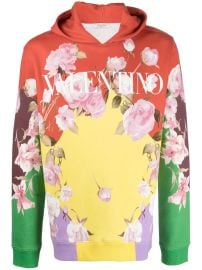 Printed Sweatshirt Hoodie by Valentino at Luisaviaroma