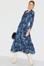 Printed Tie Waist Shirt Dress by Derek Lam 10 Crosby x RTR Rent the Runway at Rent the Runway