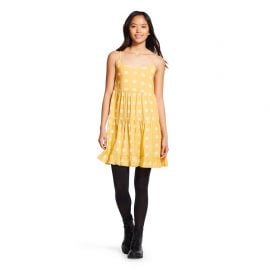 Printed Tiered Babydoll Dress at Target