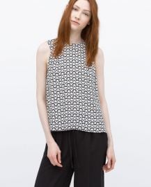 Printed Top at Zara