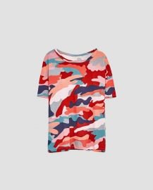 Printed Top by Zara at Zara