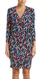 Printed Wrap Dress by Anne Klein at Macys