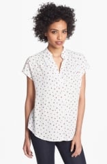 Printed blouse by Pleione at Nordstrom