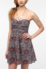 Printed dress by Band of Gypsies at Urban Outfitters