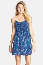 Printed dress by Socialite at Nordstrom Rack