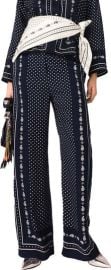 Printed fluid trousers at Nordstrom