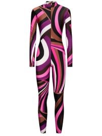 Printed lycra jumpsuit - Pucci - Women Luisaviaroma at Luisaviaroma
