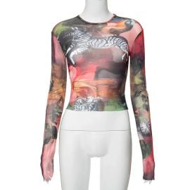 Printed mesh top at AliExpress