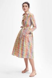 Printed poplin shirt dress multicolor - CH Carolina Herrera United States at Carolina Herrera