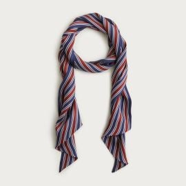 Printed silk scarf at J. Crew