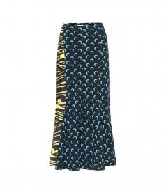 Printed stretch-jersey midi skirt at Mytheresa