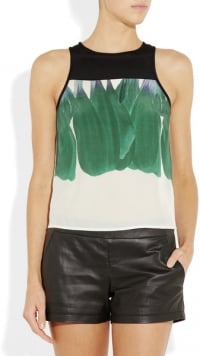 Printed top by Tibi at Net A Porter