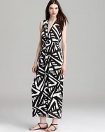 Prism Geo print maxi dress by Aqua at Bloomingdales