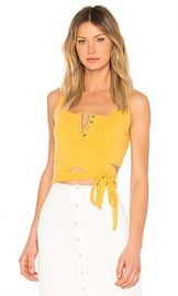 Privacy Please Orion Tank in Marigold from Revolve com at Revolve