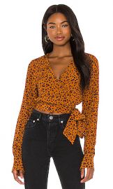 Privacy Please Sandoval Top in Copper Leopard from Revolve com at Revolve