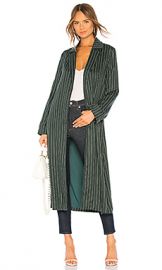 Privacy Please Tessa Trench Coat in Forest Green from Revolve com at Revolve