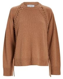 Private Label Dominique Braided Sweater at Intermix