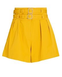 Private Label Leslie Belted Shorts at Intermix