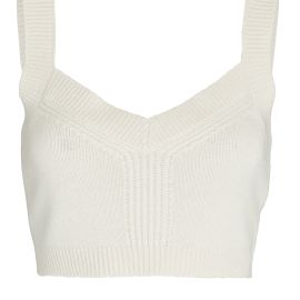 Private Label Sandi Crop Top In White at Intermix