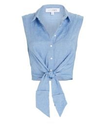 Private Label Tara Cotton Blouse at Intermix