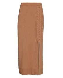 Private label Nadia Wool-Cashmere Midi Skirt at Intermix