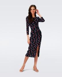 Priyanka Reversible Mesh Dress Diane von Furstenberg at Diane von Furstenberg