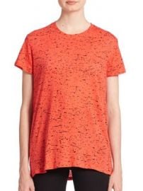 Proenza Schouler - Cotton Tie-Back Printed Tee at Saks Fifth Avenue