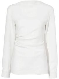 Proenza Schouler Alexis Blouse White at Farfetch