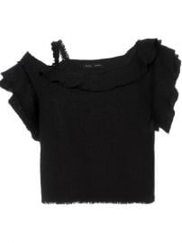 Proenza Schouler Asymmetric Tweed Top - L  39 espionne at Farfetch