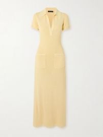 Proenza Schouler Auden Open knit Maxi Dress at Net a Porter