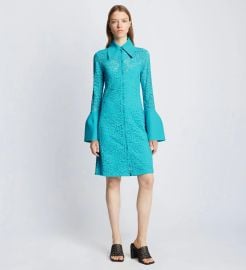 Proenza Schouler Bell Sleeve Lace Dress at Proenza Schouler