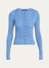 Proenza Schouler Currin Column Rib Button Down Top - at Bergdorf Goodman