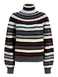 Proenza Schouler Danea Striped roll-neck Sweater Neutrals at Farfetch