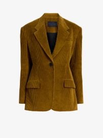 Proenza Schouler Daria Jacket in Corduroy - Fatigue Proenza Schouler Official Site at Proenza Schouler