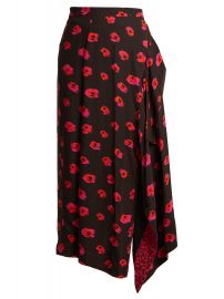 Proenza Schouler Flower-print crepe skirt at Matches