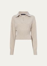 Proenza Schouler Jeanne Johnny Cashmere Wool Sweater - at Bergdorf Goodman