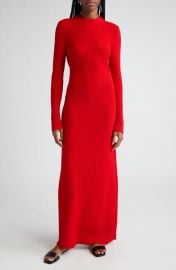 Proenza Schouler Lara Long Sleeve BouclKnit Convertible Dress at Nordstrom