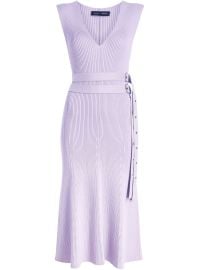 Proenza Schouler Madeline Midi Dress Purple at Farfetch