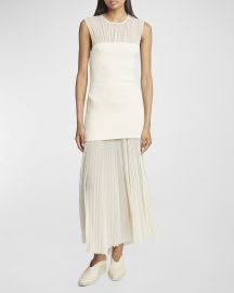 Proenza Schouler Niki Pleated Maxi Dress at Neiman Marcus