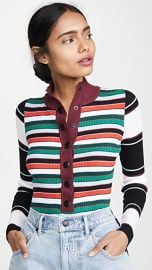 Proenza Schouler PSWL Rugby Striped Turtleneck Sweater at Shopbop