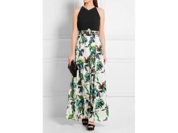 Proenza Schouler Print Silk Dress at Net a Porter