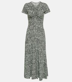 Proenza Schouler Printed keyhole maxi dress at Mytheresa