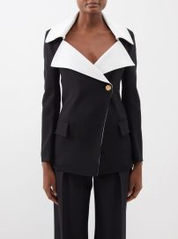 Proenza Schouler Re edition 2020 asymmetric wool blend blazer at Matches