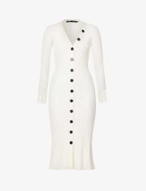 Proenza Schouler Ribbed knit Buttoned up Dress at Selfridges